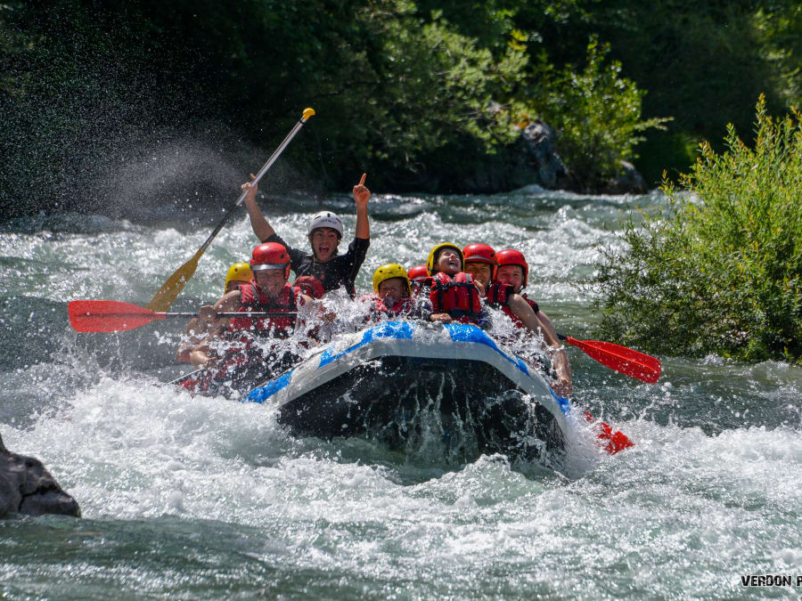 Rafting en las Gargantas del Verdon: ruta Explor Verdon