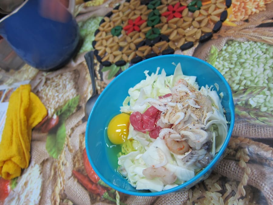 Okonomiyaki workshop in Paris 18th district