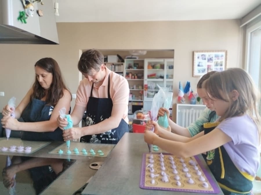 Atelier macarons en anglais à Paris 15ème 