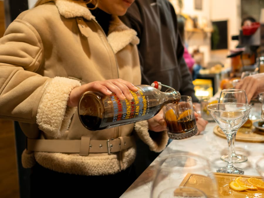 Aula e degustação de cocktails num bar em Barcelona