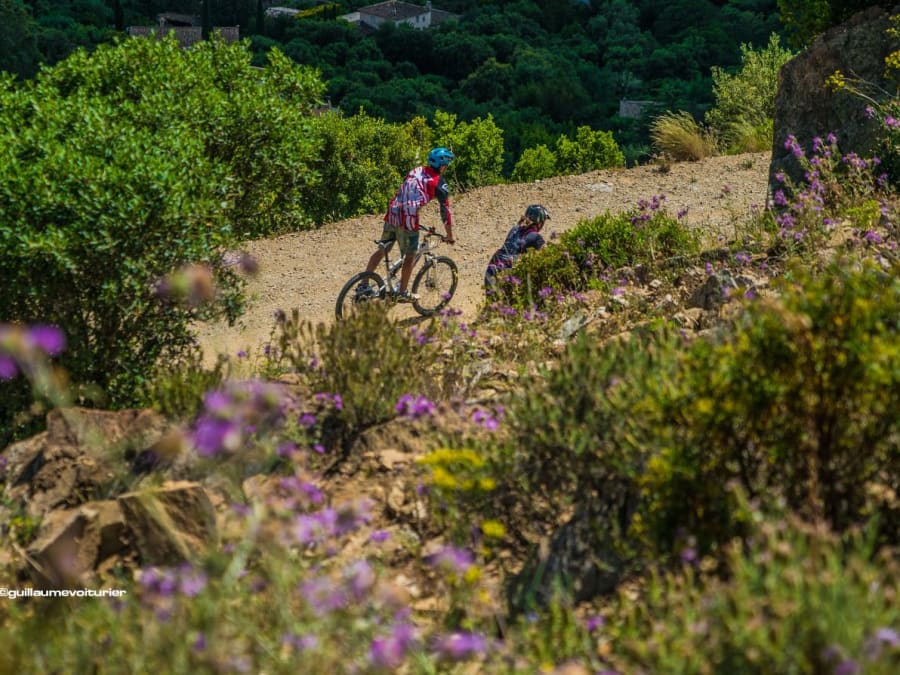 Randonnée guidée en VTT électrique à Saint-Tropez (83)