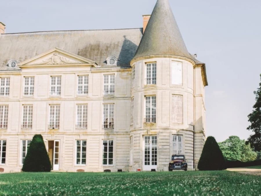 Château d'Hénonville dans l'Oise (60)