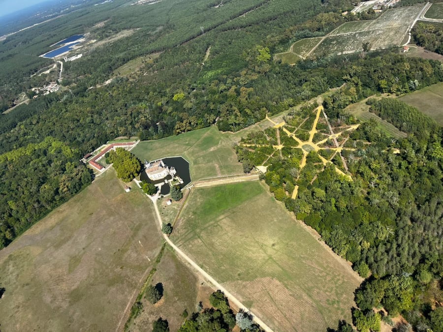 Helicopter flight around Bergerac (24)