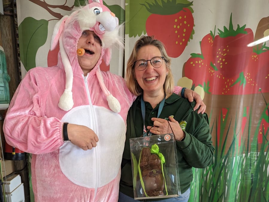 Chasse aux œufs de Pâques à la Cueillette de Lumigny (77)