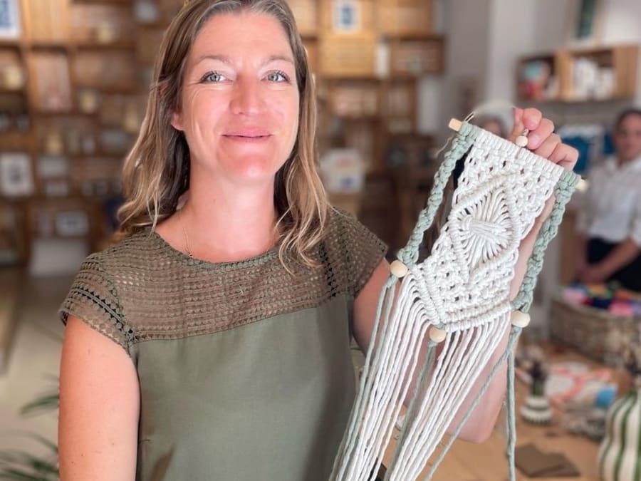 Macramé workshop in Hyères (83)