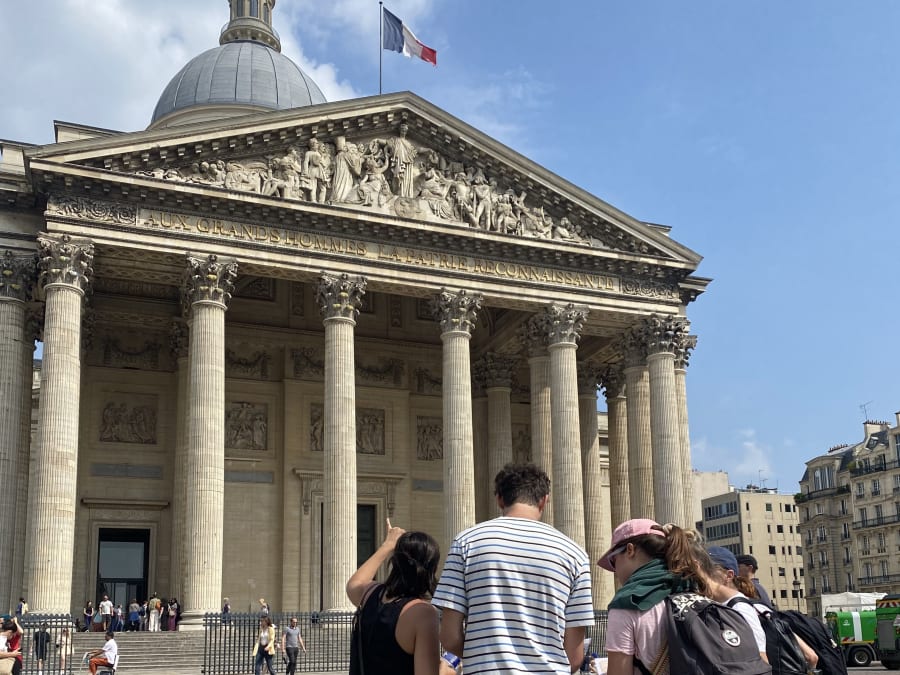 Chasse au trésor du Panthéon au Louvre à Paris 5ème
