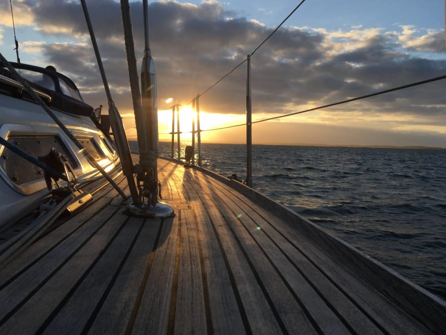 Croisière "Sunset" en voilier sur le bassin d'Arcachon