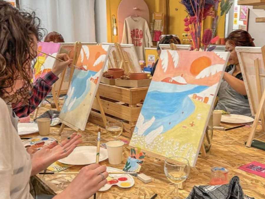 EVJF Apéro & Peinture à Aix-en-Provence