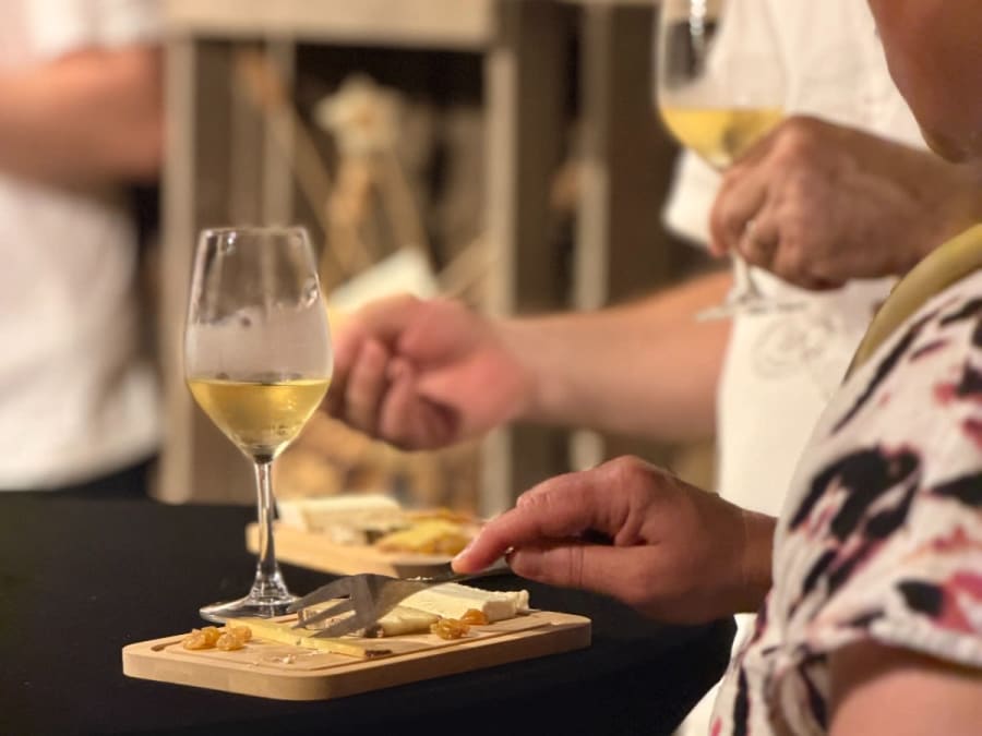 Dégustation de vins et fromages à La Regrippière (44)