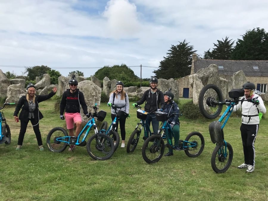 Team Building balade en trottinette électrique à Erdeven  Carnac