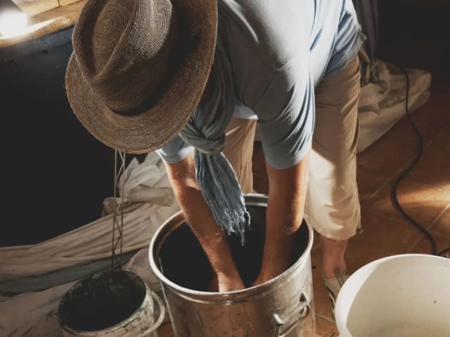 Visite & atelier de teinture végétale à Cambounet-Sur-Le Sor