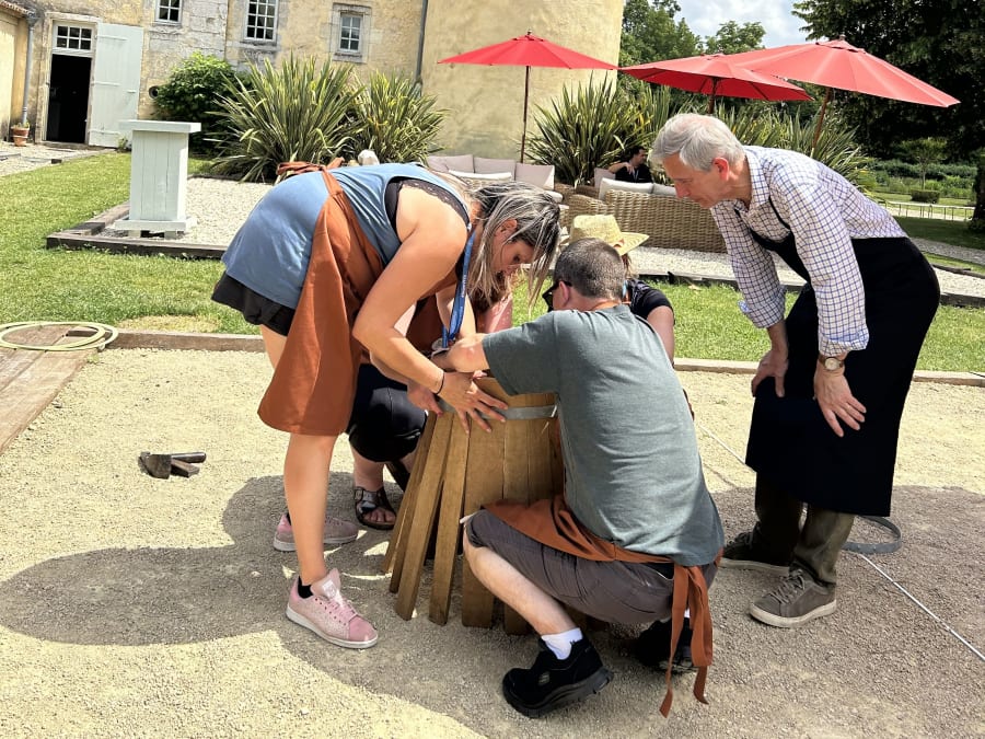 Team Building olympiades "Challenge du vigneron"