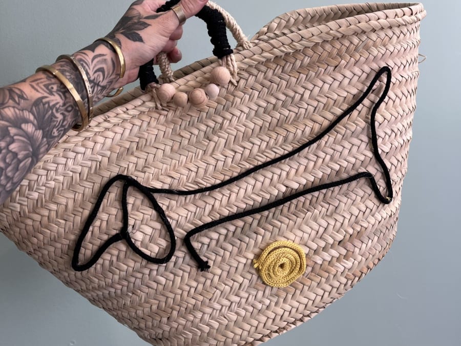 Atelier personnalisation de panier en osier à Bourges (18)