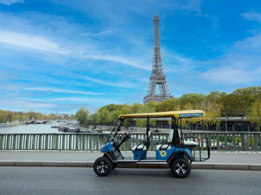 Fantastic Tour, Private guided tour of Paris in a Golfette (5h)