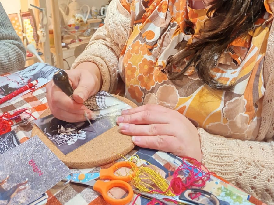 Photo embroidery workshop in Montpellier (34)