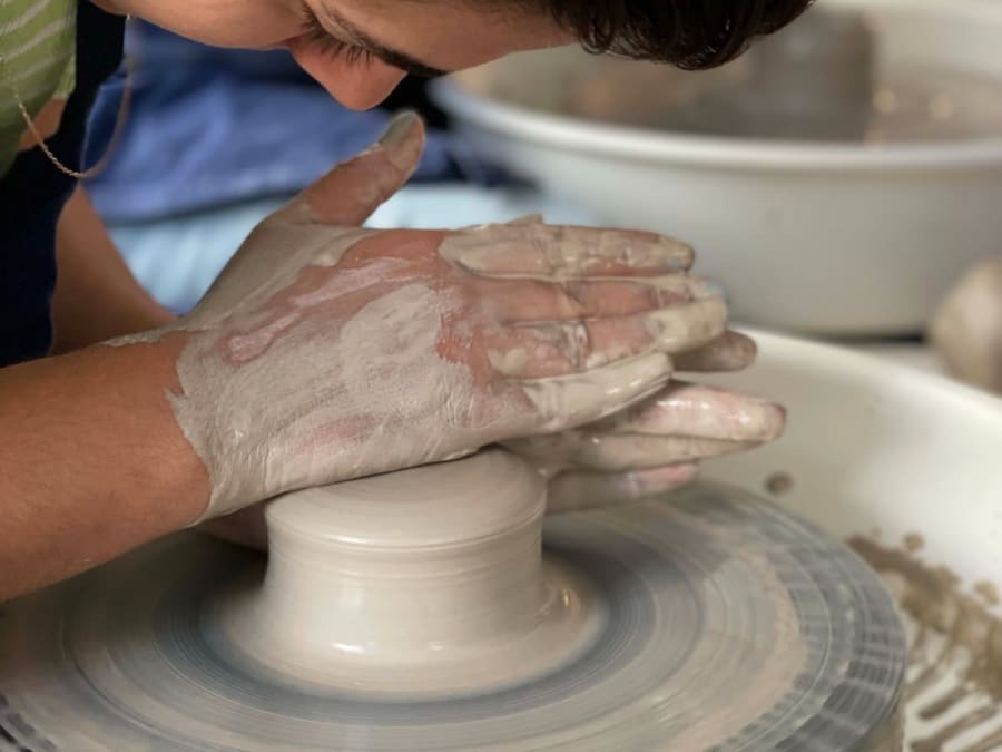 Introductory Pottery Wheel Workshop in Paris's 18th Arrondissement