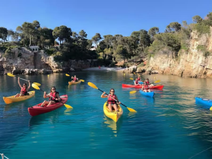 Guided kayak tour in Antibes (06)