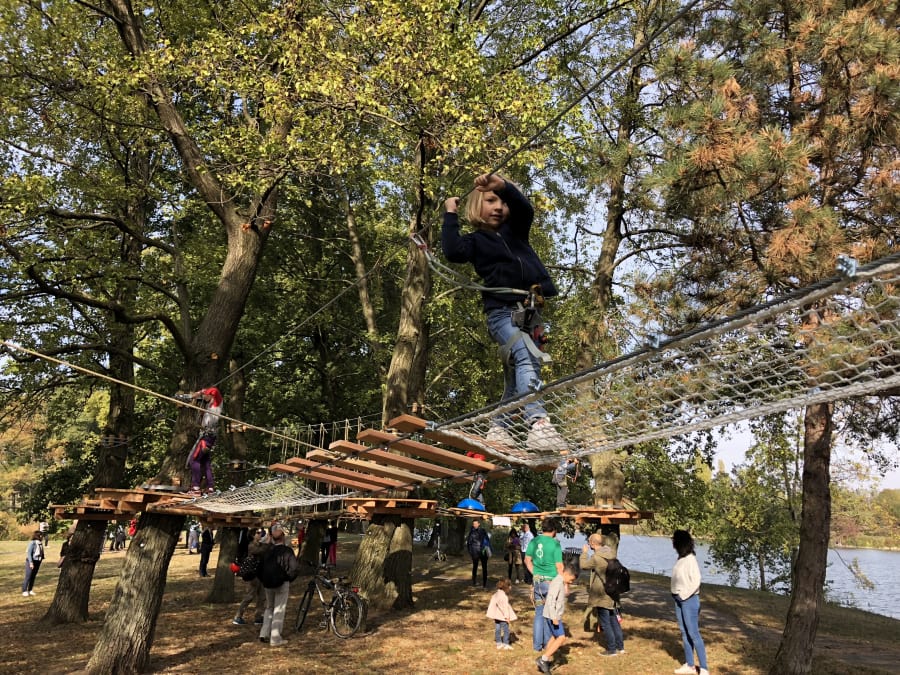 Anniversaire À L'accrobranche Créteil Pompadour, Choisy-Le-Roi