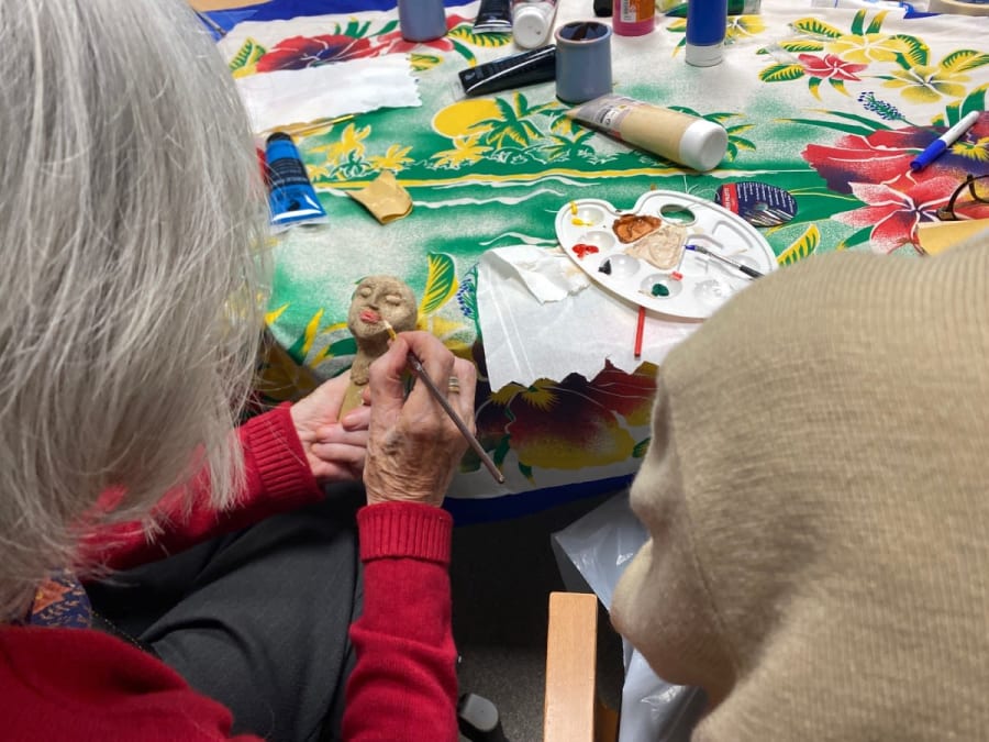 Taller de marionetas de masa de madera en París