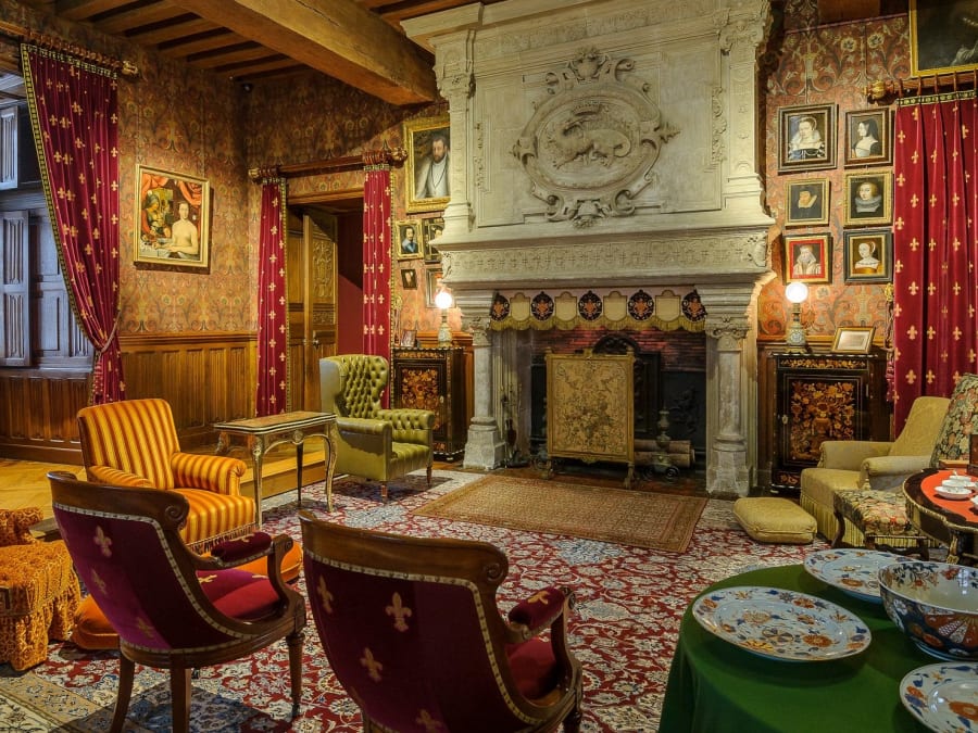 Entrada para el castillo de Azay-le-Rideau (37)