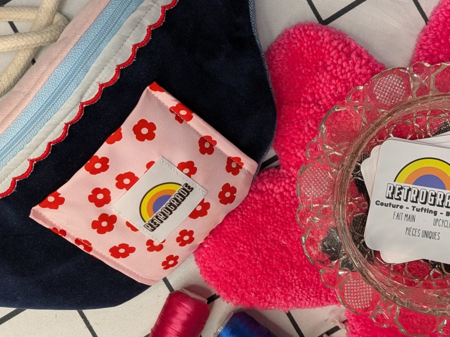 Atelier couture création d'une banane à Bourgoin Jallieu (38)