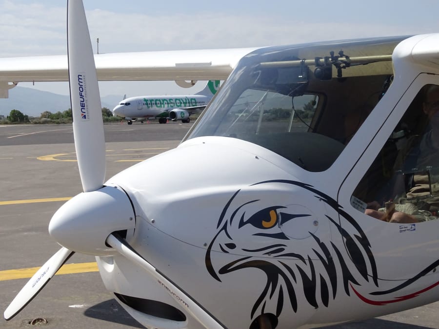 Baptême de l'air en ULM multiaxe à Arras (62)