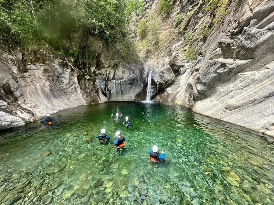 Canyoning day in Italy at Chalamy canyon (74)
