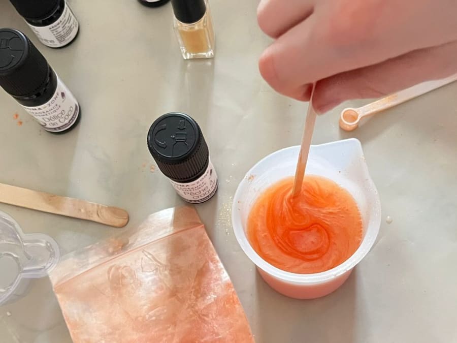Anniversaire création de cosmétiques bio 8-14 ans à domicile 