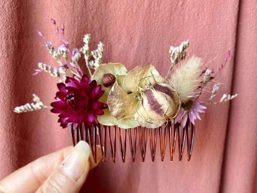 Team Building Atelier peigne fleuri à Strasbourg (67)