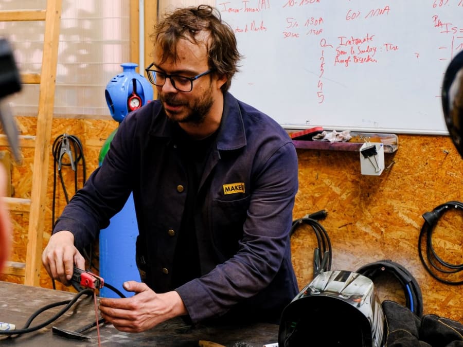 Introductory arc welding workshop in Montreuil (93)
