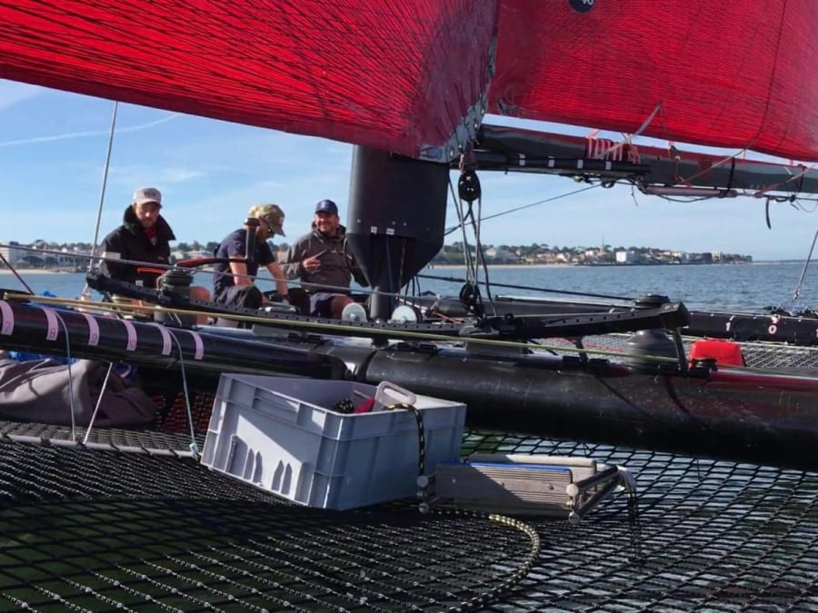 Curso de catamarán en Arcachon
