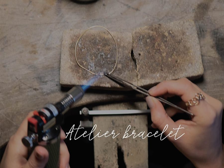 Atelier création de bracelet en argent à Paris 18ème