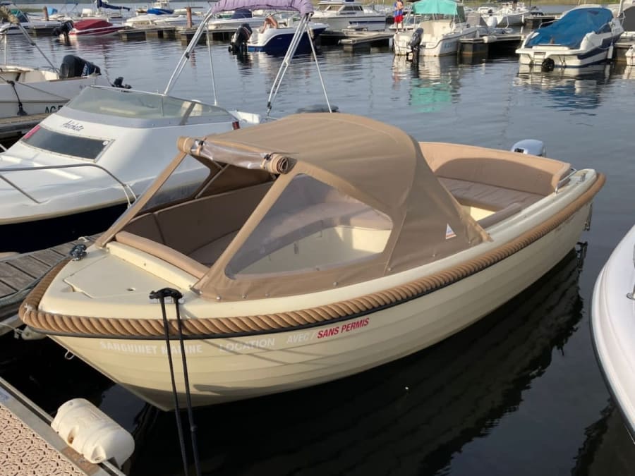 Location de bateau 5 pers. sans permis à Sanguinet (40)