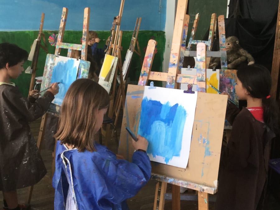 Anniversaire Peinture pour artistes en herbe à Paris 15ème