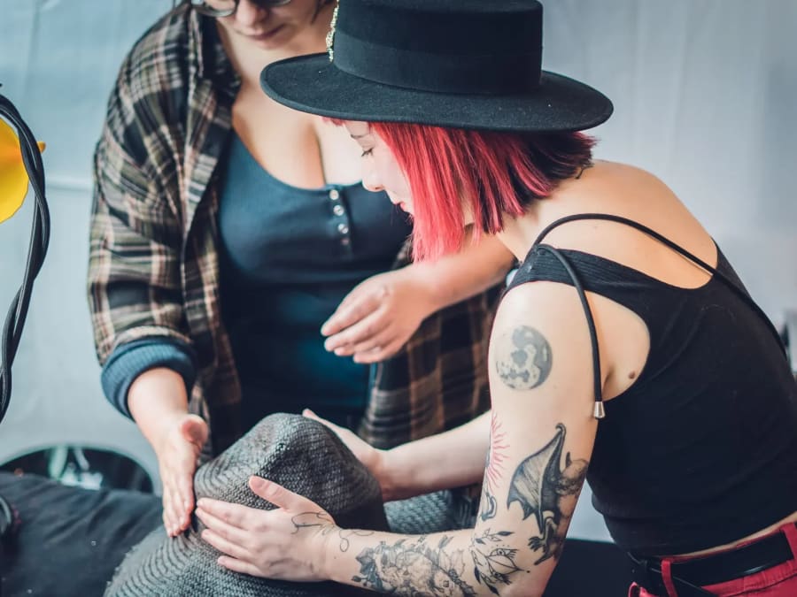 Taller de sombreros de paja en Asnières-sur-Seine(92)