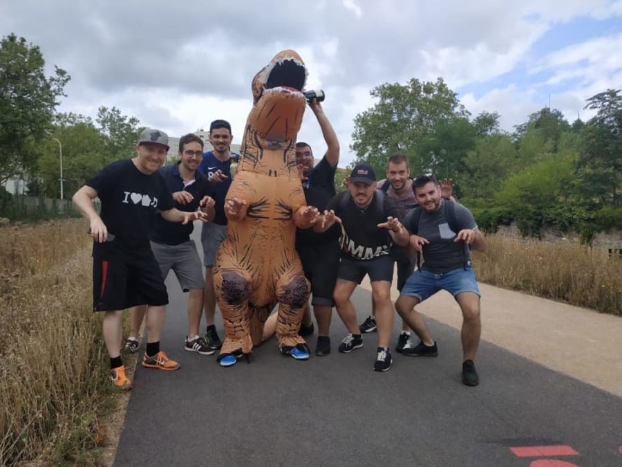 Team Building Olympiades en extérieur à Lyon 9ème