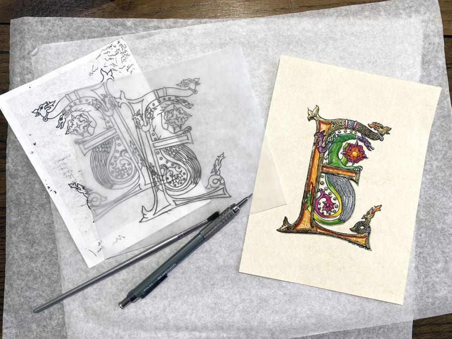 Atelier Calligraphie ou Enluminure à Dax (40)