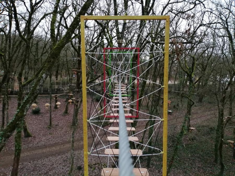 Parque arborícola de Pradines, cerca de Cahors (46)