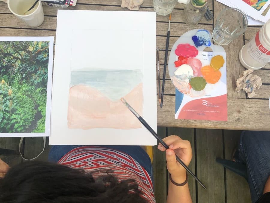 Team Building Atelier Peinture à Lyon (69)