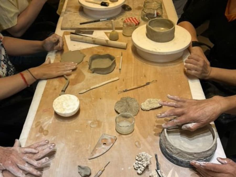 Curso de iniciación a la cerámica en Aviñón (84)