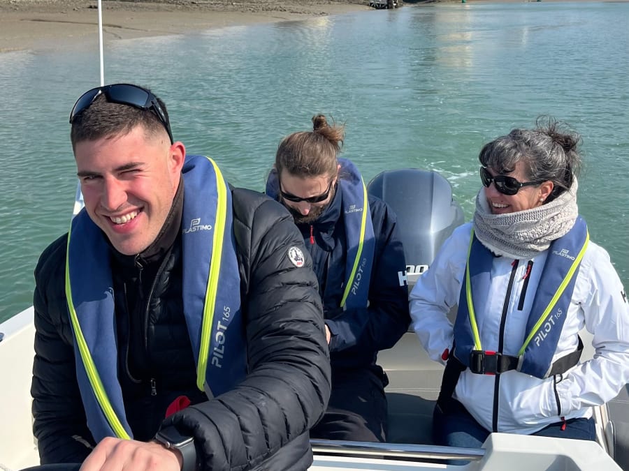 Balade en bateau au coucher de soleil à La Rochelle (17)