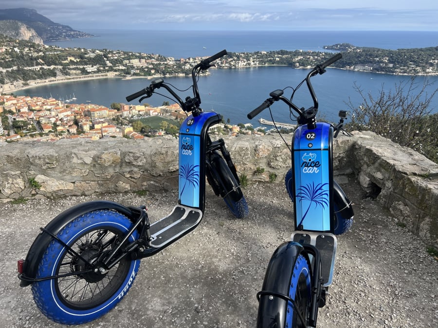 Visita guiada en scooter eléctrico desde Niza