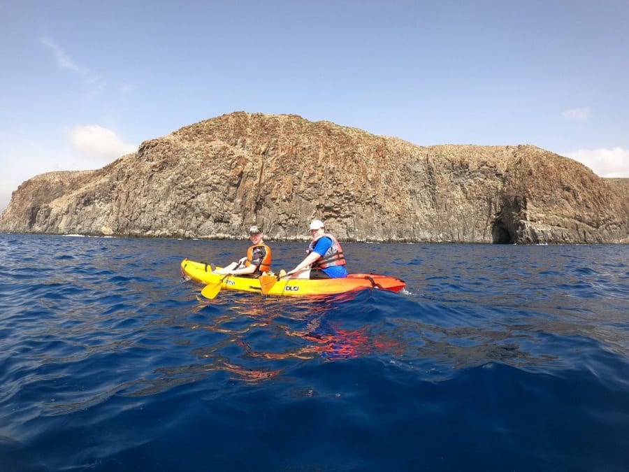 Excursion guidée en kayak à Los Cristianos, Tenerife
