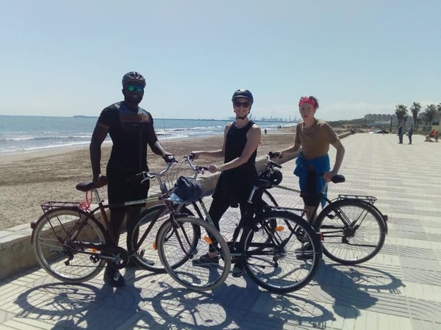 Passeio guiado de bicicleta «Horchata» em Valência (3 h)