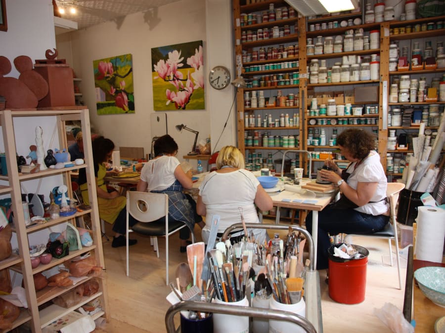 Journée atelier céramique à Suresnes (92)
