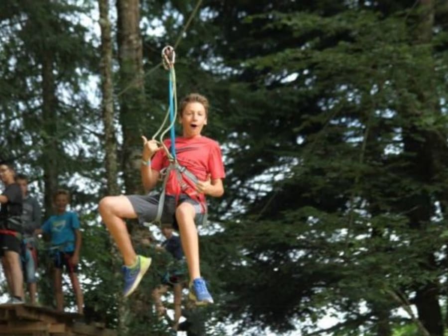 Parcours accrobranche sensation à Mazamet (81)