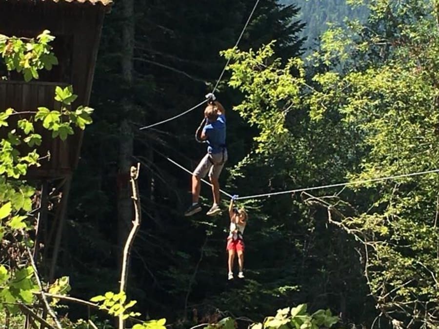 Parcours accrobranche à Villard-de-Lans (38)