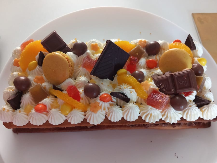 Atelier pâtisserie d'un Number Cake à Lorleau (27)