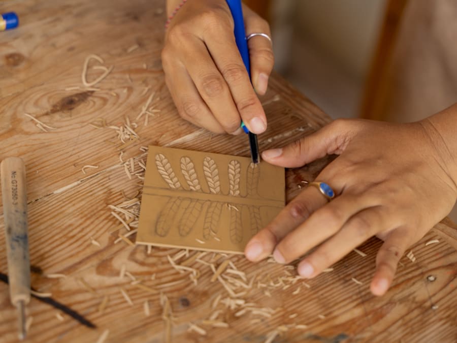 Atelier linogravure à Paris 10ème