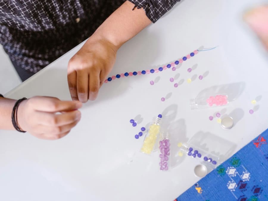 Atelier création de Bijoux pour enfants à Fabrègues (34)